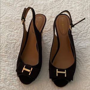 Tommy Hilfiger Peep Toe Wedges